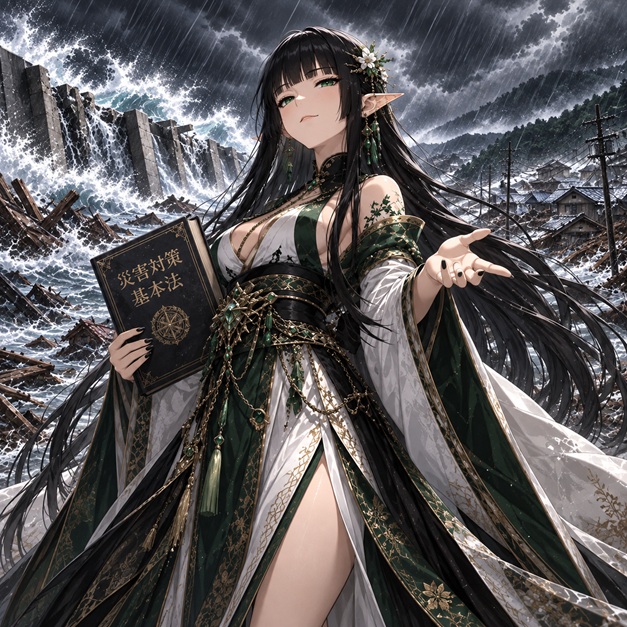 伊勢湾台風（ヴェラ）の擬人化キャラクター