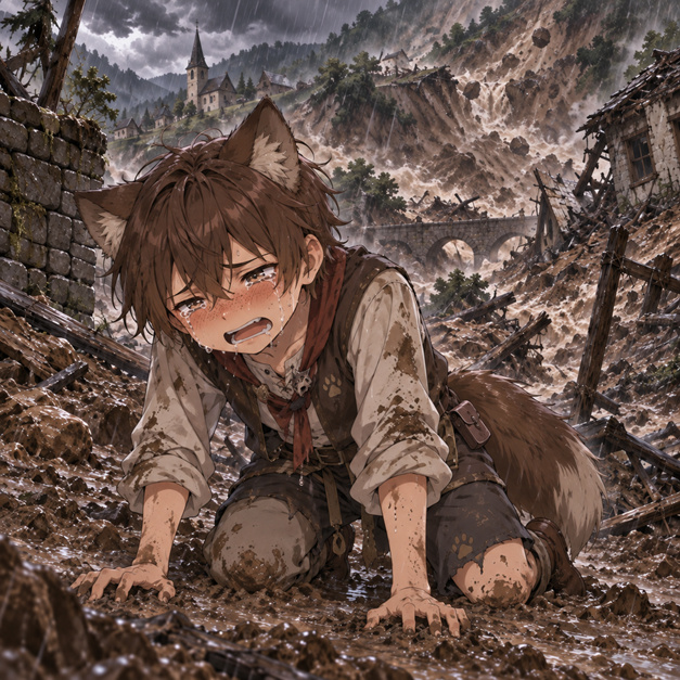長崎大水害の擬人化キャラクター