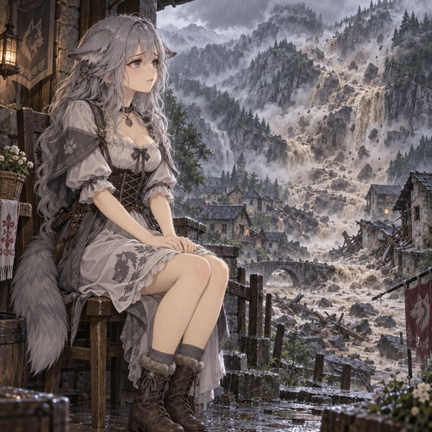 昭和58年7月豪雨の擬人化キャラクター