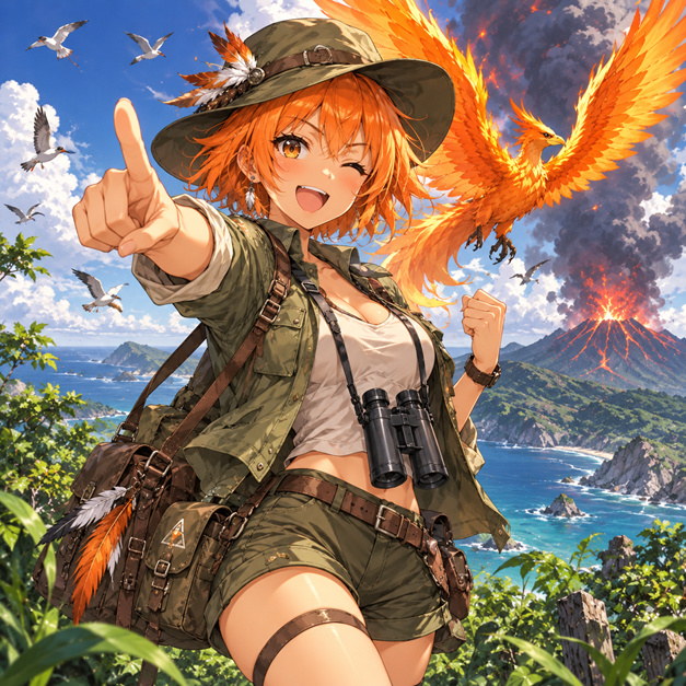 三宅島噴火の擬人化キャラクター