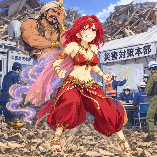 鳥取県西部地震の擬人化キャラクター