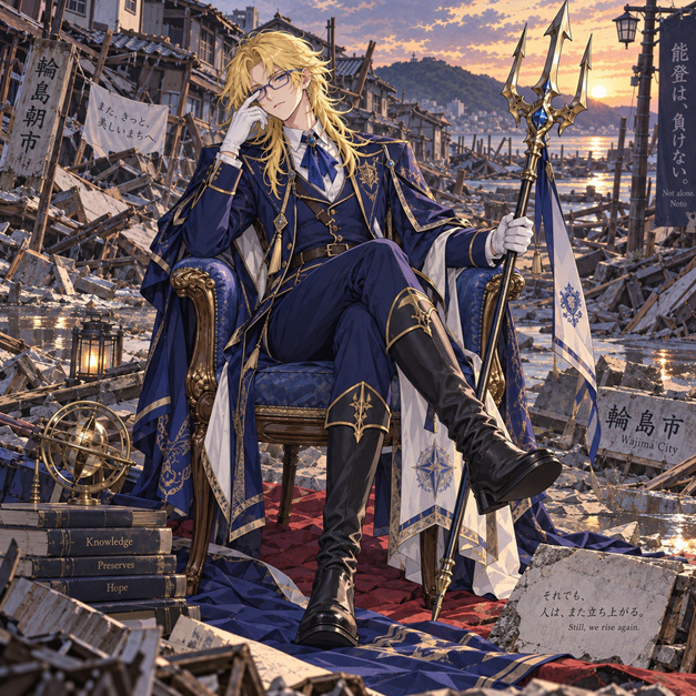 能登半島地震の擬人化キャラクター