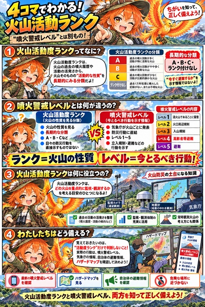 火山活動ランク