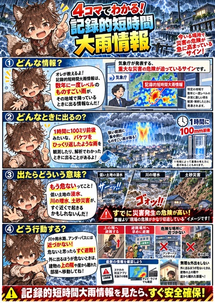 記録的短時間大雨情報