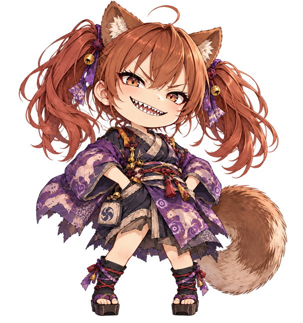 竜巻のキャラクター