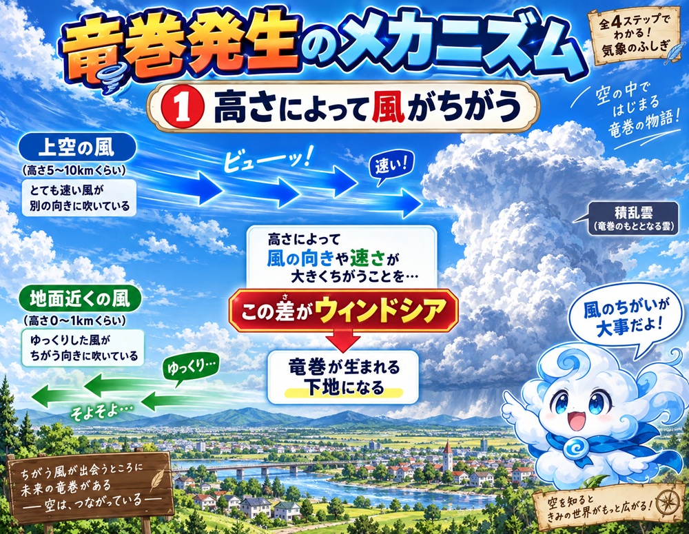 STEP1 高さによって風がちがう